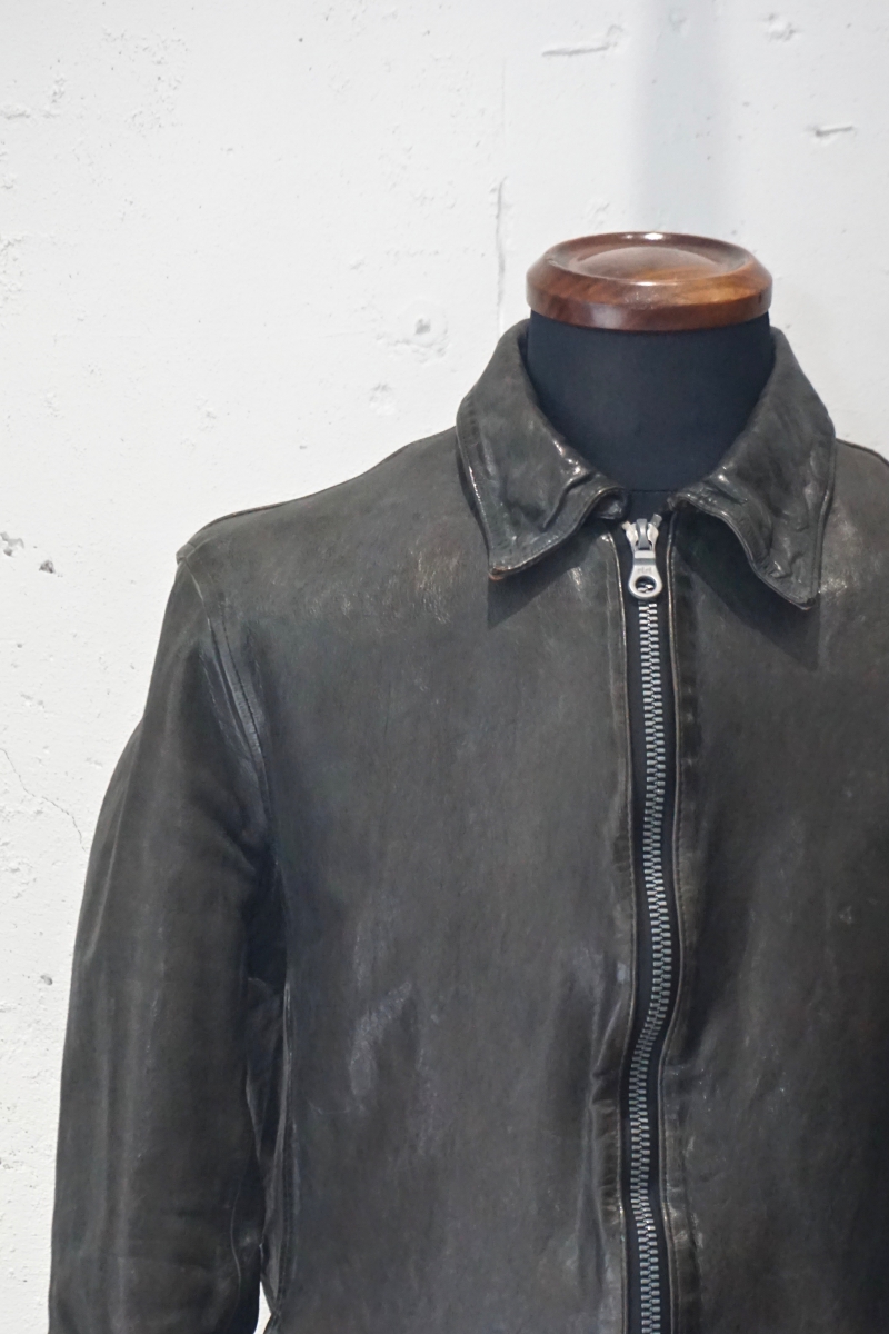 GULLAM Exclusive. G1842-04. French Shoulder Waxed Finish Jacket