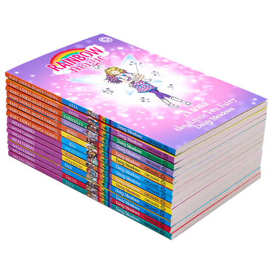 レインボーマジックフェアリー14巻ギフトボックスセット - 英語の本