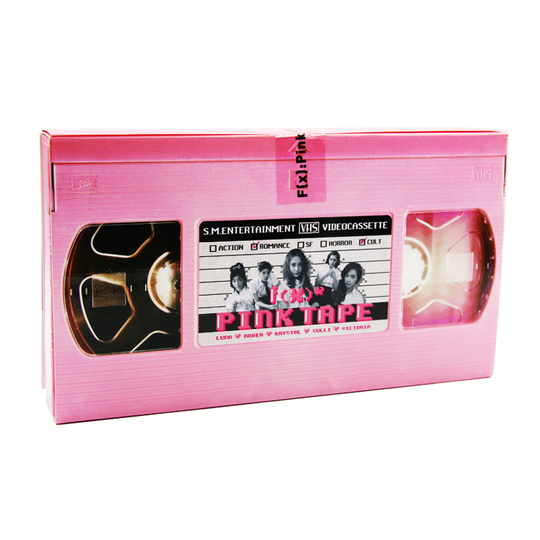 F(x) Pink Tape CD + Photobook + Card - Limited Edition