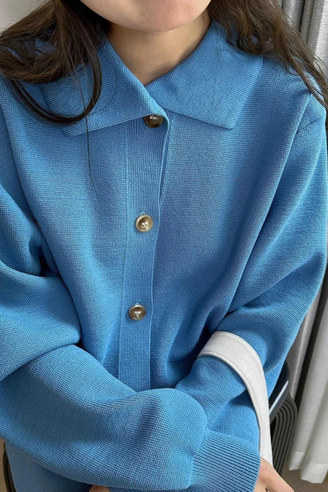 スタンダードカラーニットカーディガン(SETUP) 2249 – gypsophila