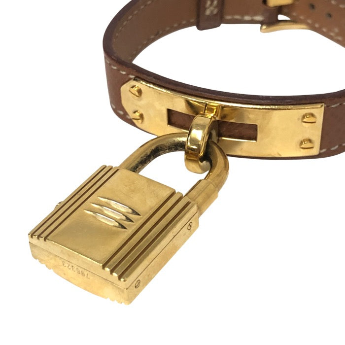 HERMES エルメス ケリーウォッチ 腕時計 ゴールド ブラウン OZ刻印