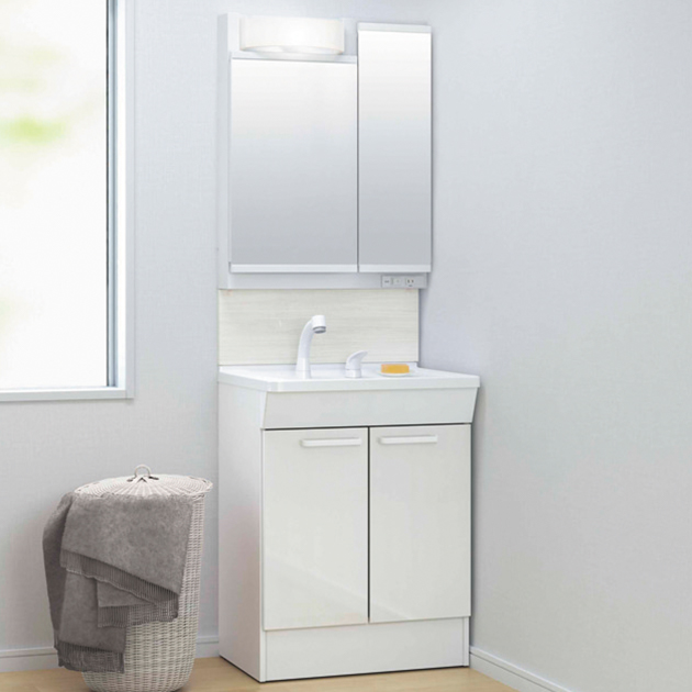 TOTO KCシリーズ 二面鏡洗面化粧台/二枚扉