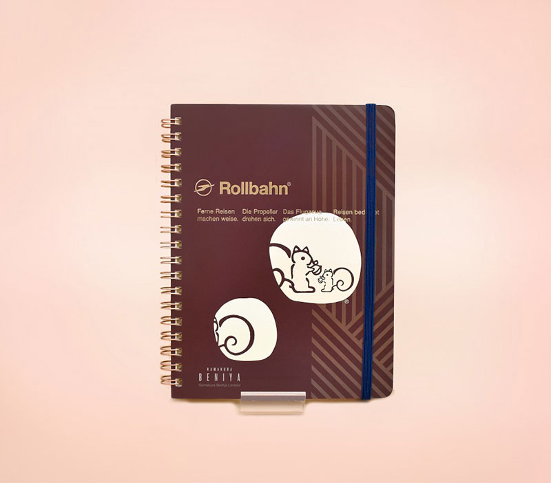 鎌倉紅谷「ロルバーン ポケット付メモ L」オンライン販売！クルミッ子