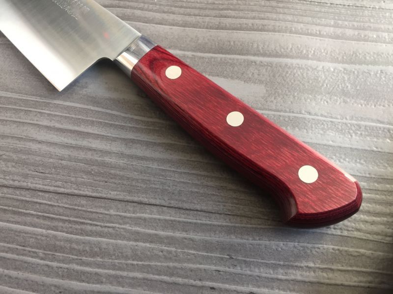 高村作 鍛錬 鳳皇琳 パウダーハイス 牛刀 210mm 口金付 ワイン柄