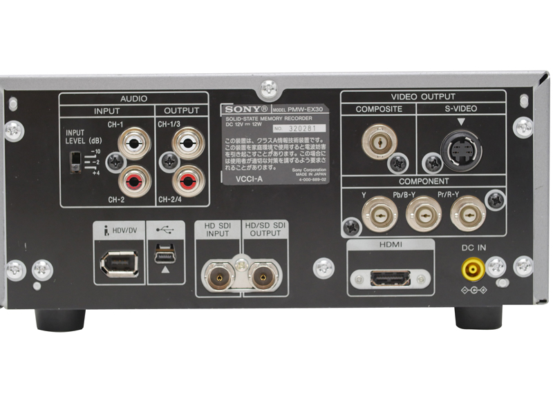 レコーダー | XDCAM | PMW-EX30 | 商品詳細 | はんぷ株式会社｜映像