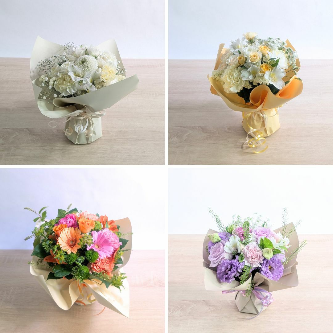 このまま飾れる供花・お供え花束 】スタンドブーケWish（ウィッシュ