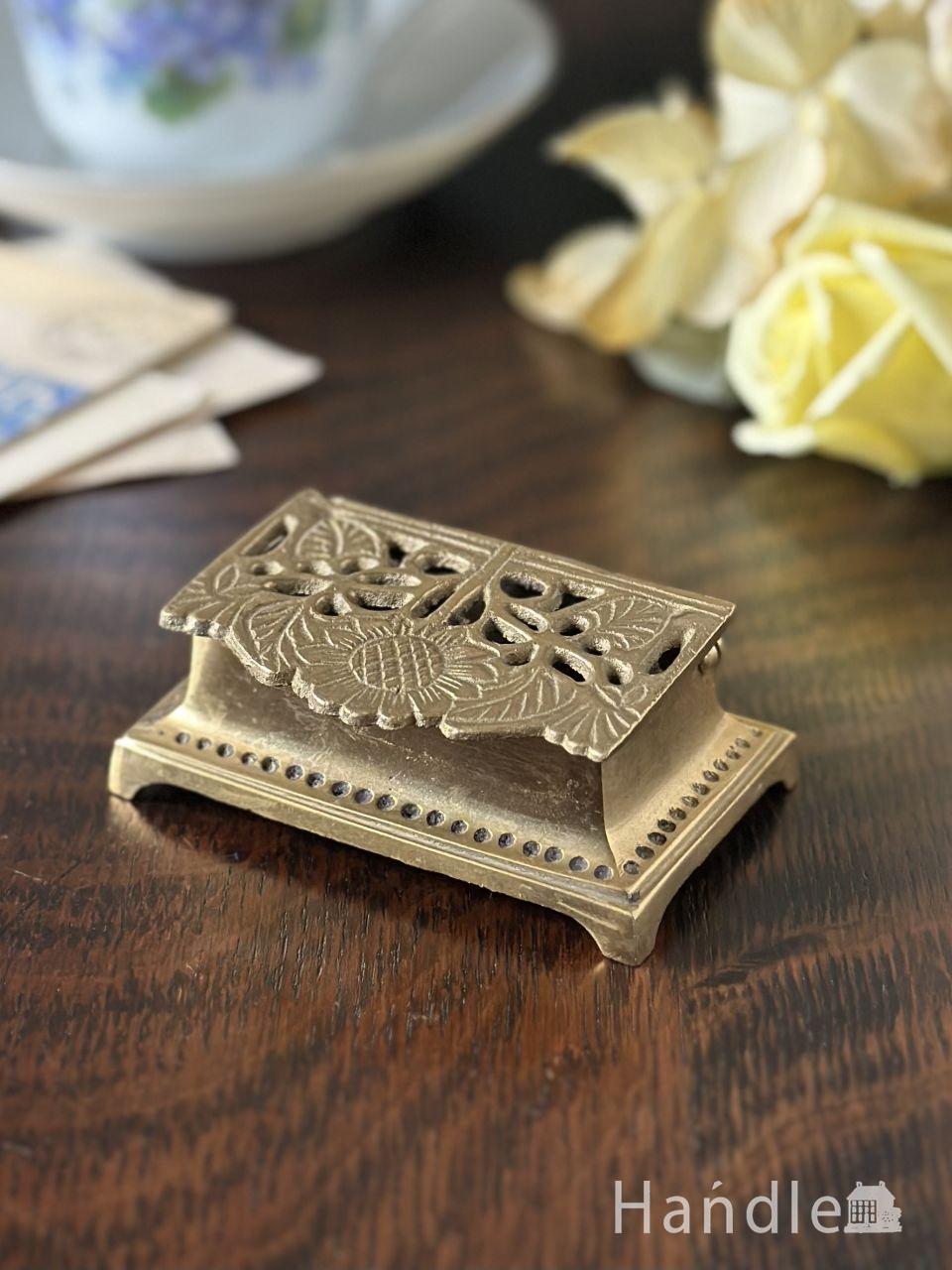 英国の銀食器、アンティークシルバーカトラリーのナイフ＆フォーク