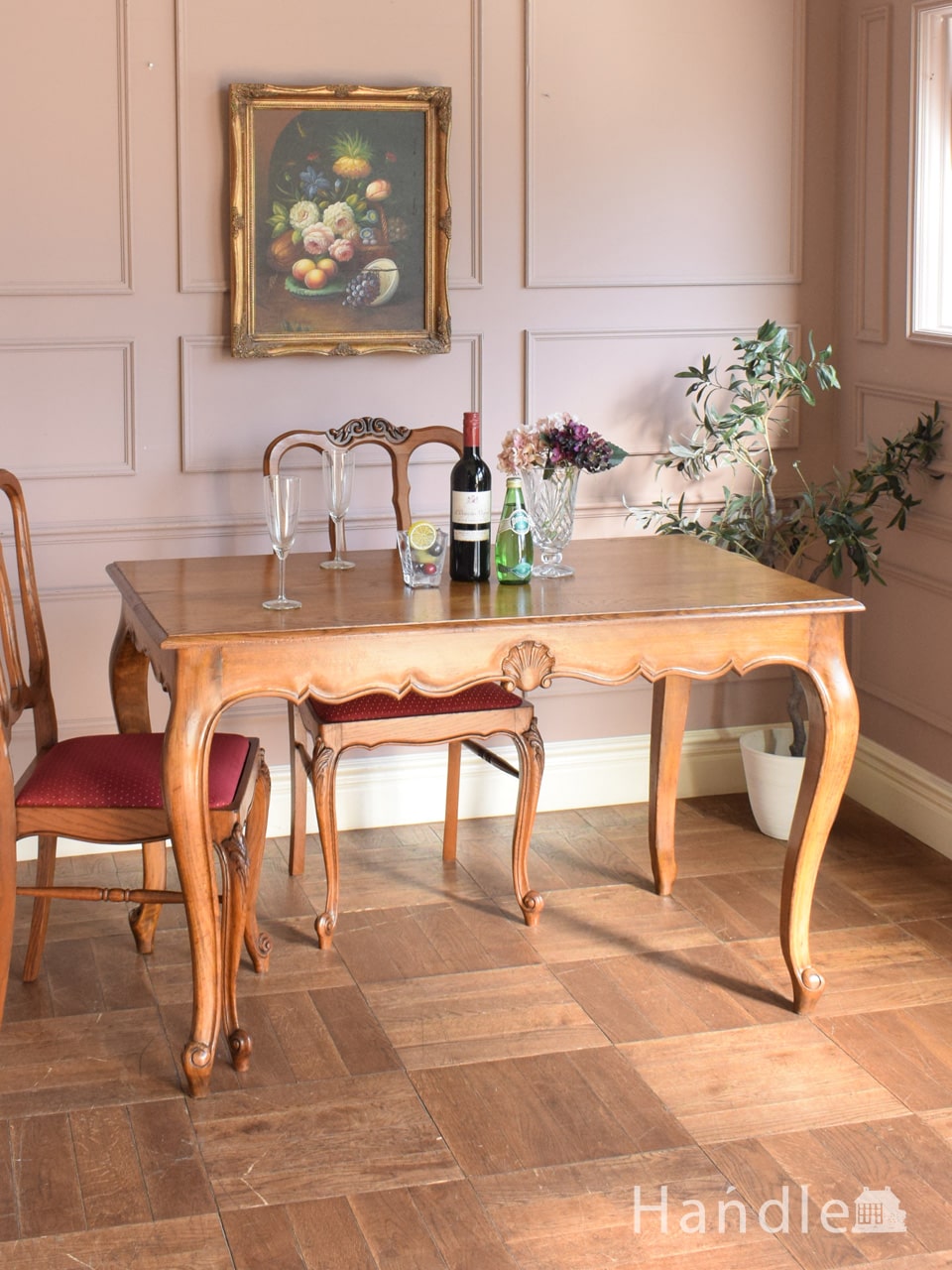 アンティーク ダイニングテーブル(j-3659-f)｜アンティーク家具