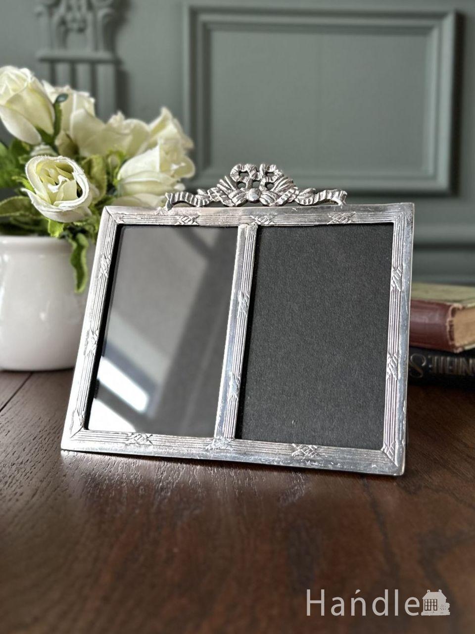 フランスアンティーク調の写真立て、Wタイプのおしゃれなフォト