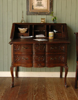 1910年代のアンティーク ライティング ビューロー(j-592-f