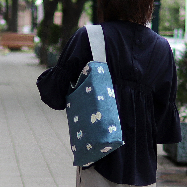 HANEANT KOBE / ミナペルホネン(mina perhonen blue)×倉敷帆布