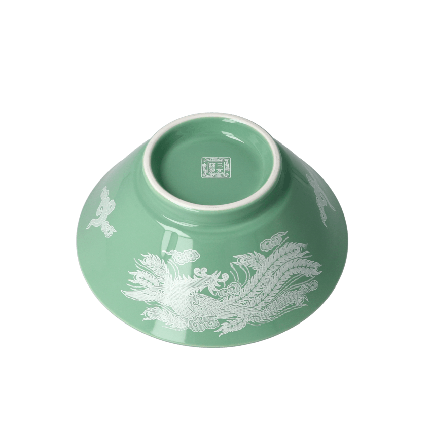 ヒスイ 切立高台6.5寸ラーメン丼 龍雷紋: TORIYOSE | HANEDA Shopping