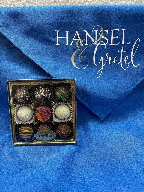 9pc Pre Packaged Assorted Truffles - Hansel And Gretel Candy