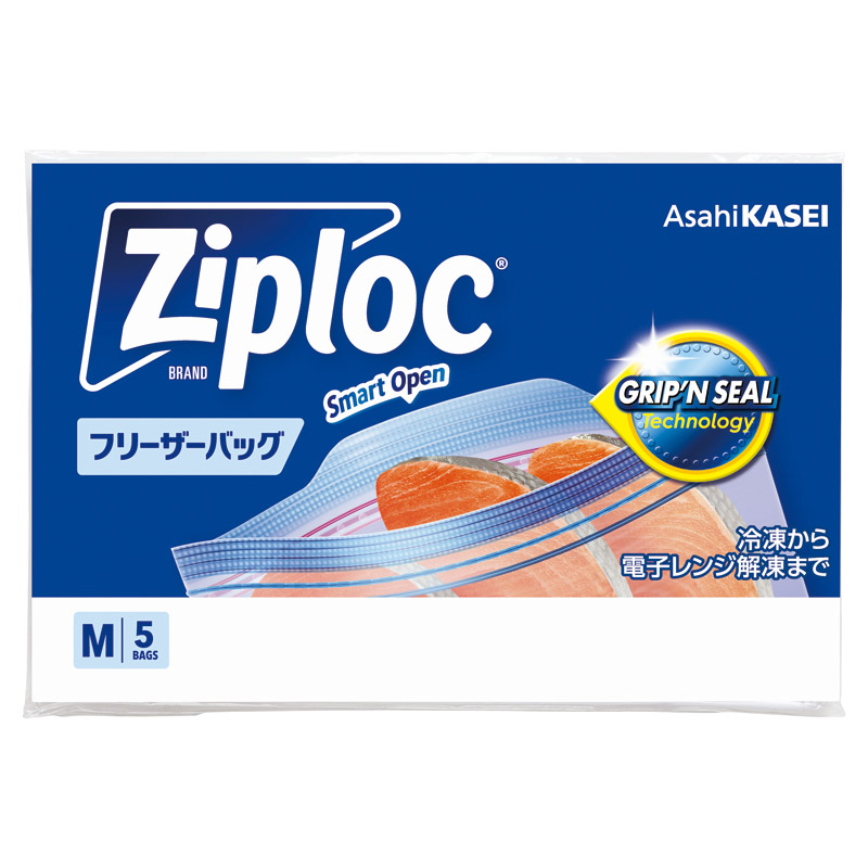 旭化成 ジップロックフリーザーバッグM5枚（PP袋入） | 販促KING