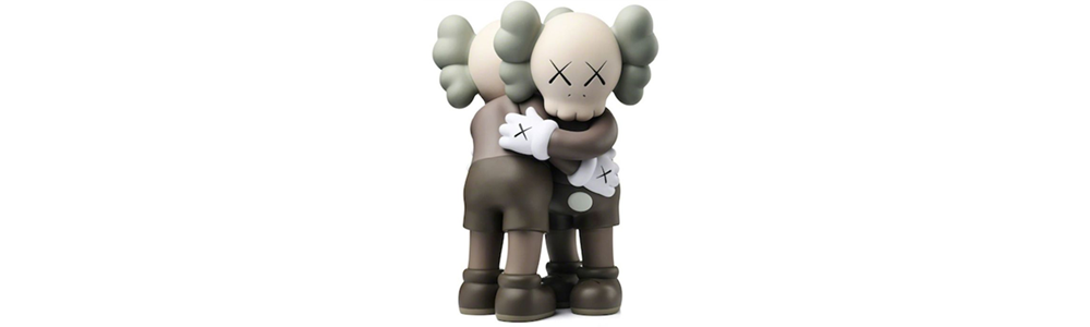 카우스 키링 / Kaws Tokyo First Companion Flayed Keychain Black