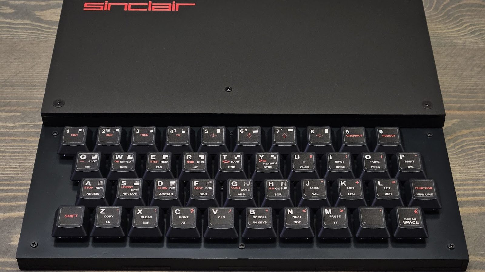 A New Case And Keyboard For The Timex Sinclair 1000 | Hackaday
