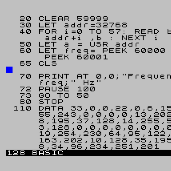2025 One-Hertz Challenge: ZX Spectrum Is Now A Z80 Frequency