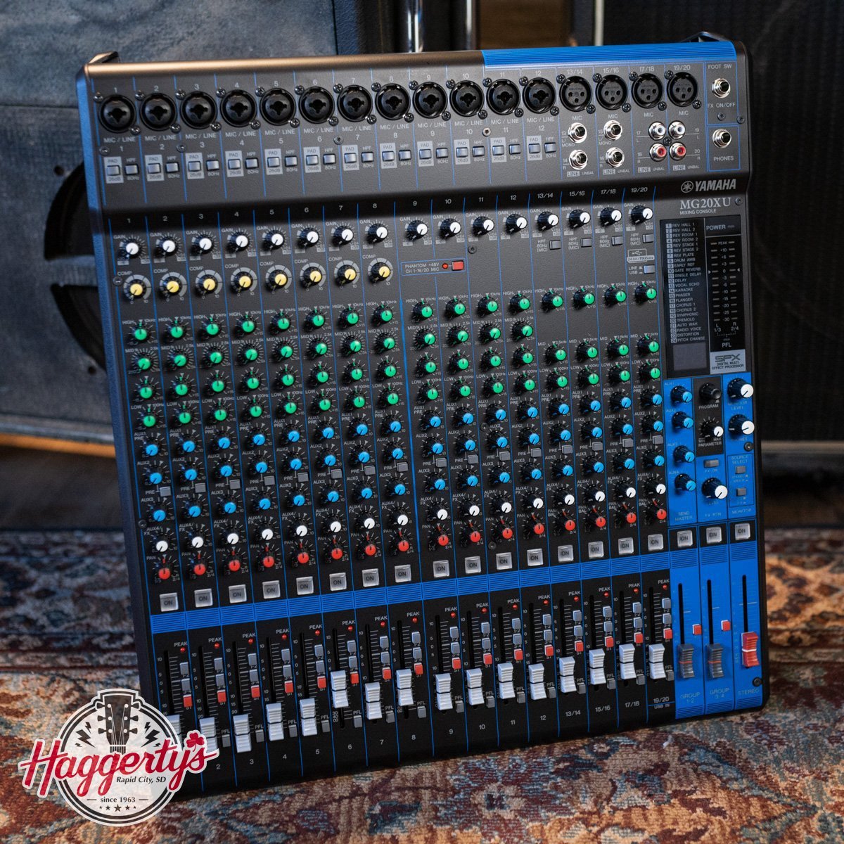 Yamaha MG20XU 20-Channel Analog Mixer with Effects & USB Interface