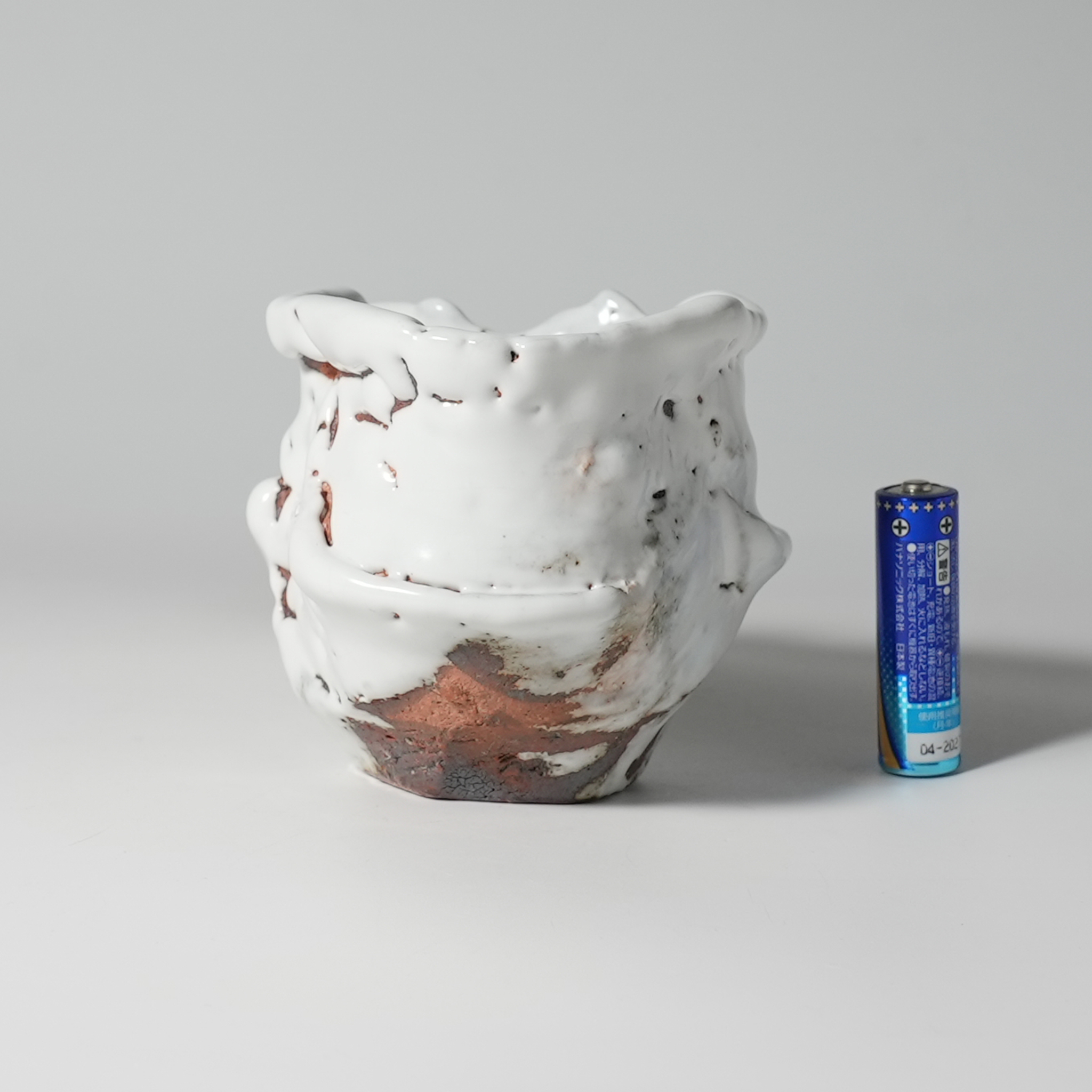 白萩片口 時松泰礼 萩焼 | 萩焼屋Hagiyakiya ネットショップ