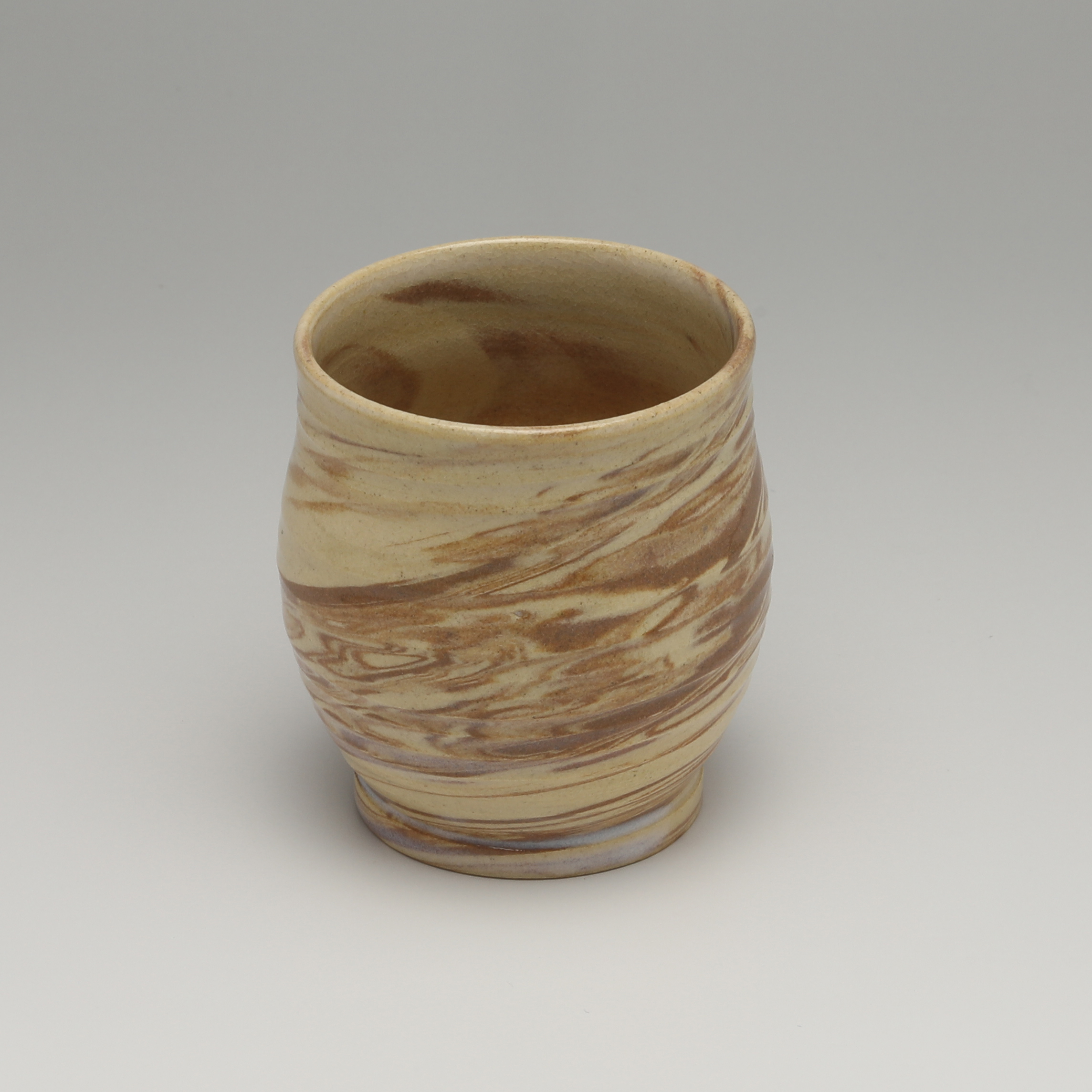 練り上げぐい呑 大和保男作 | 萩焼屋Hagiyakiya ネットショップ