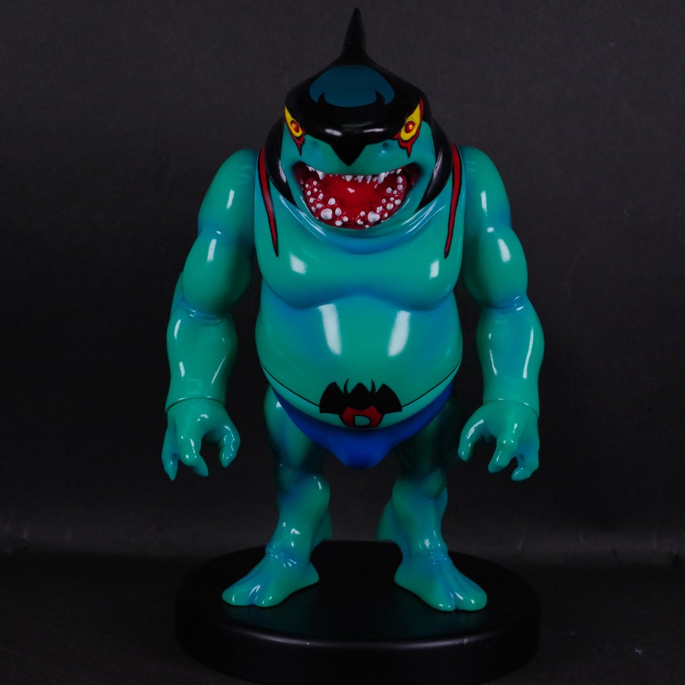 momoco studio シャークパパ Punk Drunkers ソフビ momoco studio