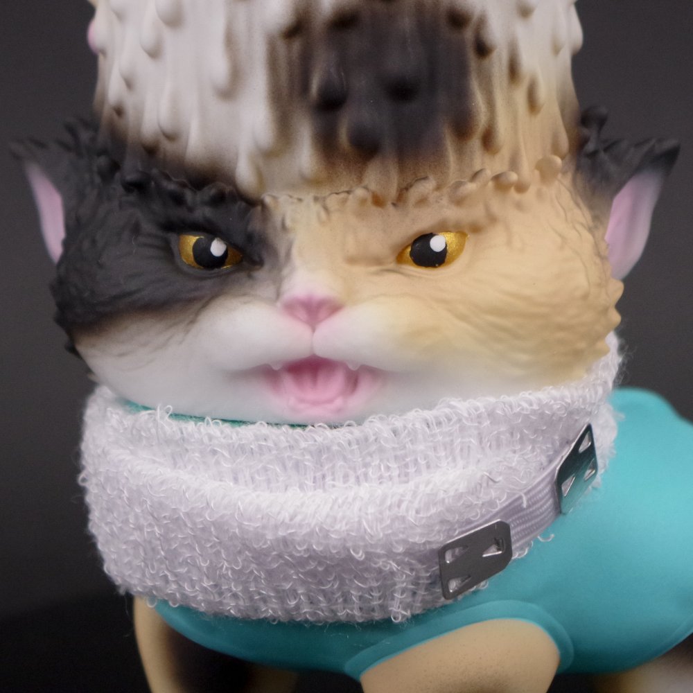 5月16日(金)18時より抽選開始】【もうこやま】術後どしゃぶり三毛猫