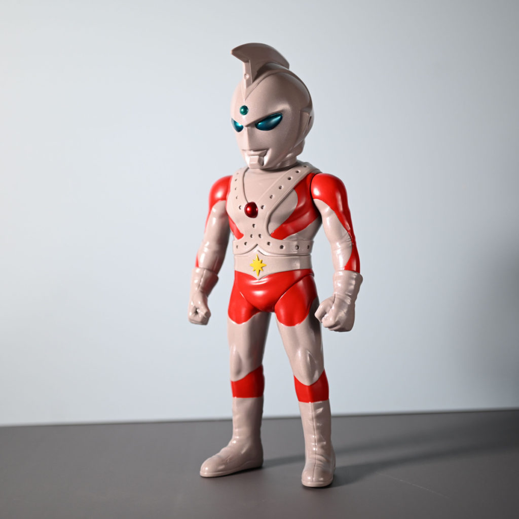 ジャンボーグA エメラルド星人 カイン 面とれ ソフビ 25cm ジャン