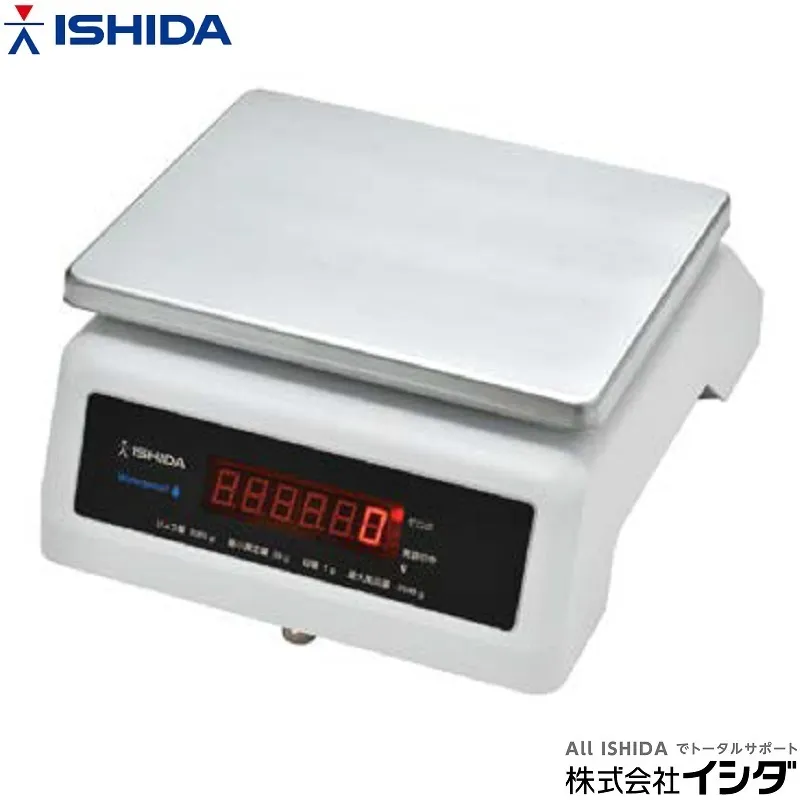 ㈱イシダ イシダ 防塵・防水デジタルはかり S-boxM-3-WP-D：両画面仕様