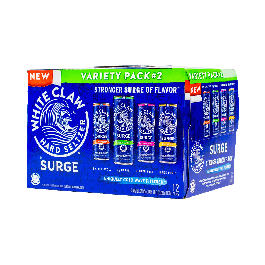 Surge Variety #2 - White Claw - Buy Hard Seltzer Online - Half