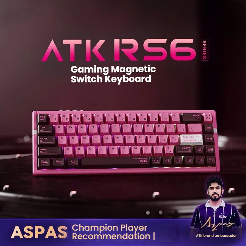 ATK RS6 ASPAS Edition – Esports Hall Effect Keyboard