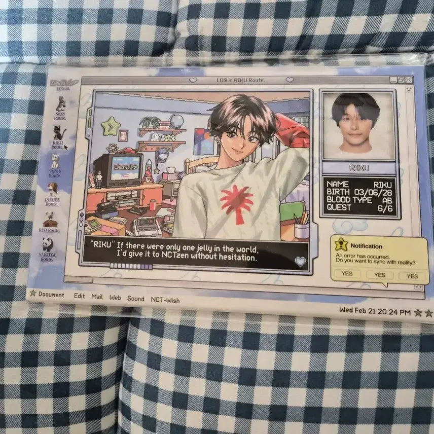 BUNJANG] NCT WISH Riku Login Photocard Set / 리쿠 로그인 포토세트