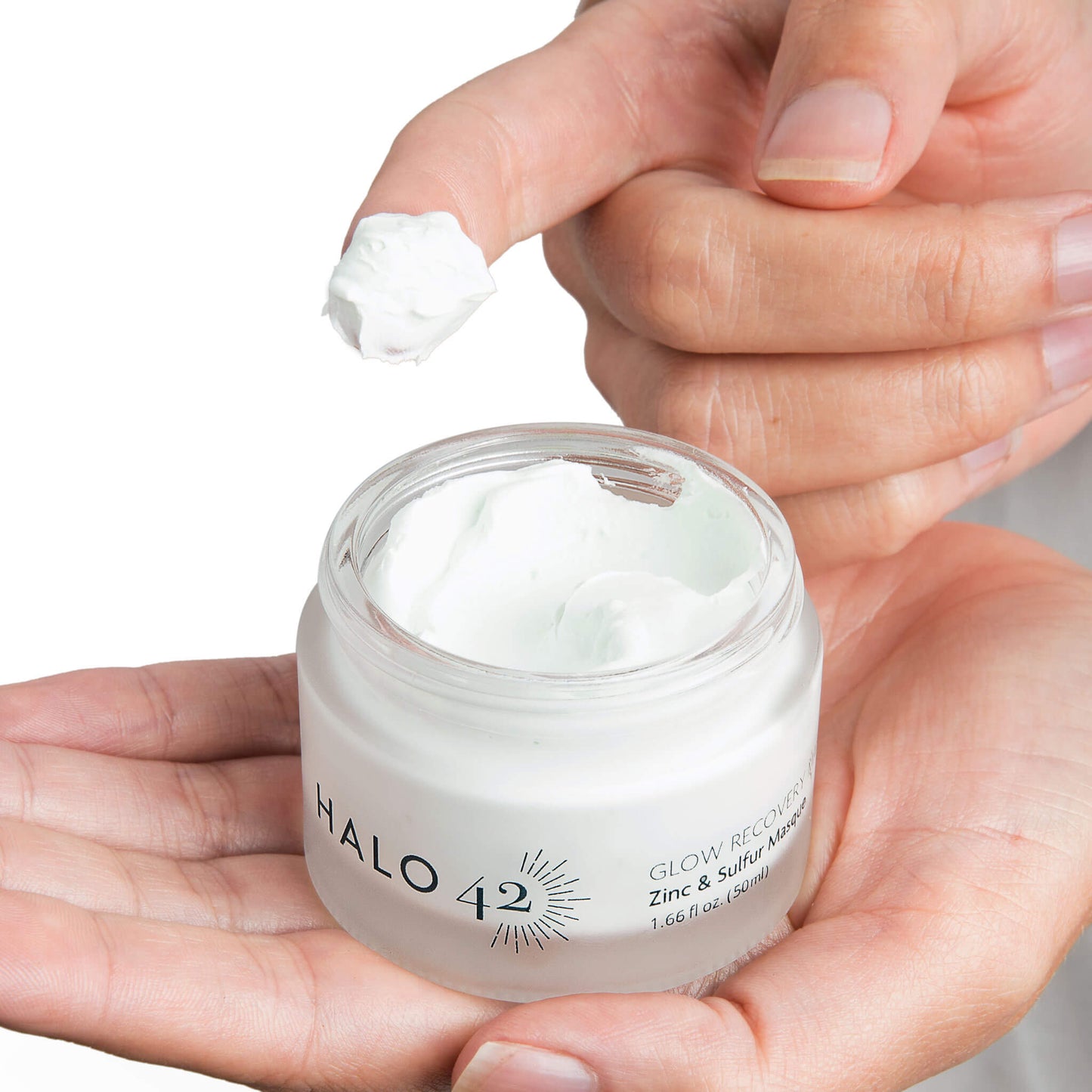 Zinc & Sulfur Cleansing, Exfoliating, Moisturizing Mask | Halo 42
