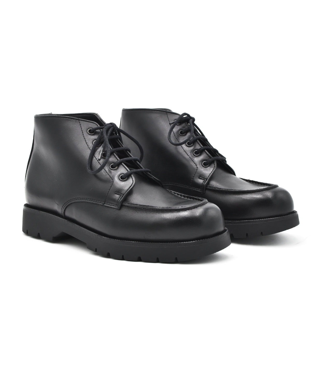 Kleman Oxal Mocc Toe Boot in Noir Black – Halo Shoes