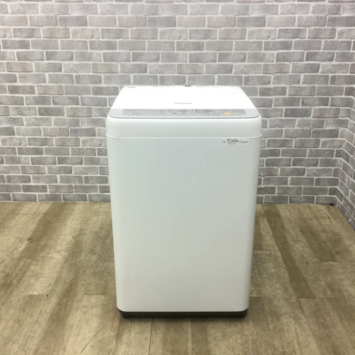 パナソニック 洗濯機 5.0kg 縦型 ホワイト NA-F50B10 2017年製
