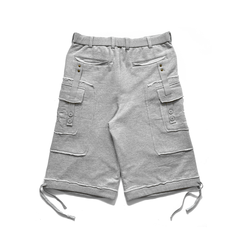 H.P.F.C. 3/4 Sweatshorts - Grey| Happy99