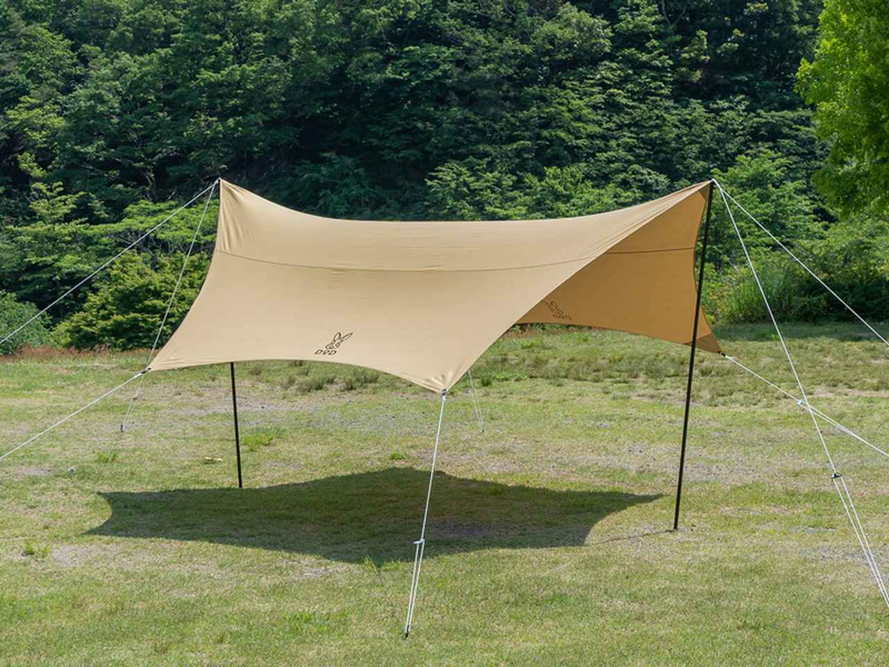 いつかのタープ」TC素材で新登場！】 DODの大人気商品に新色ブルー