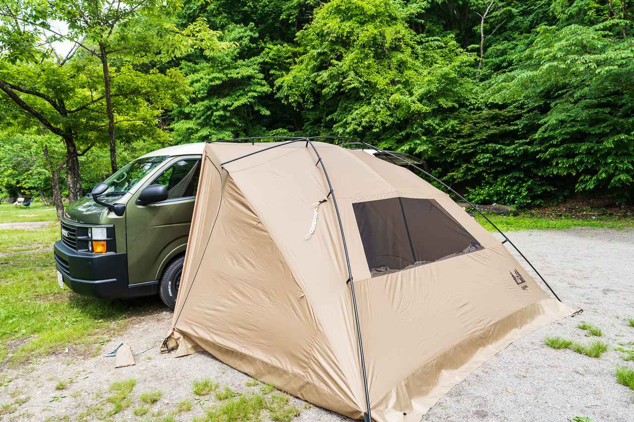 レビュー】車中泊キャンプが快適に！ogawa「カーサイドリビングDX-2