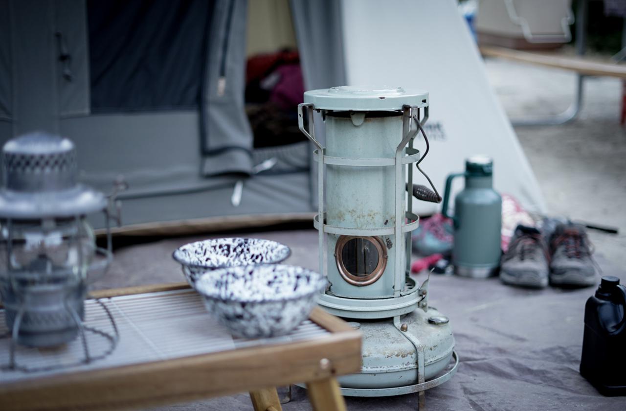 アラジンのレトロなストーブがカッコいい！ビンテージキャンプギアの