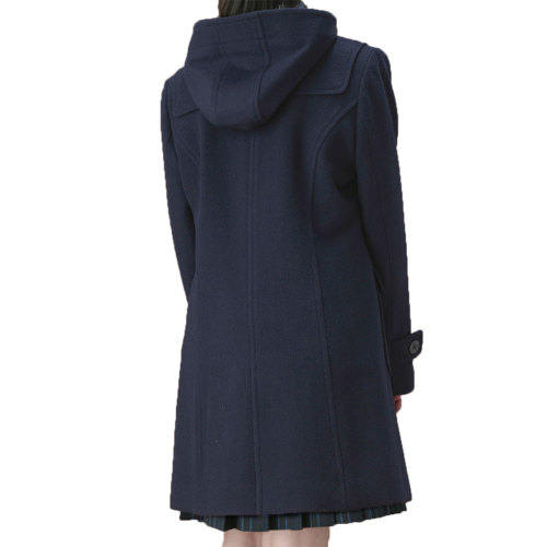 お取り寄せ商品 アンゴラ混ダッフルコート ネイビー・グレー｜お受験