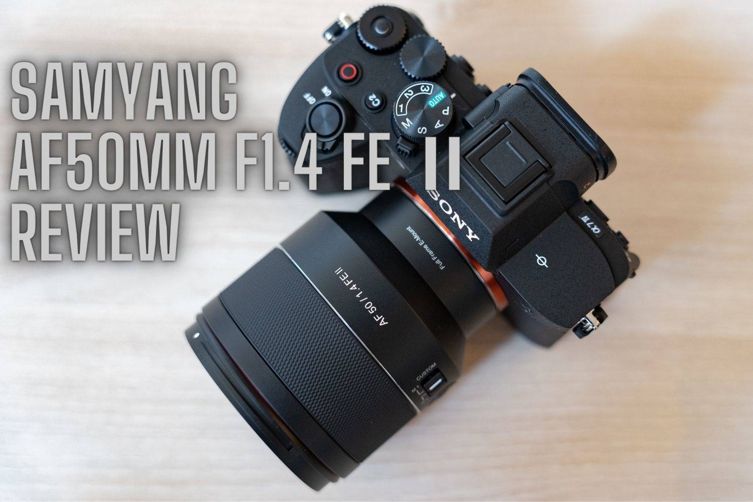 Samyangの新レンズレビュー！ AF 50mm F1.4 FEⅡが軽くてAF静かで動画