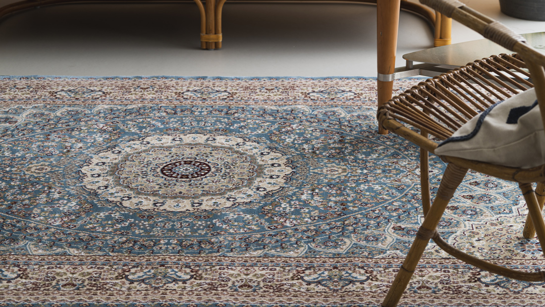 貴重／クラシカル116×211キャラメルココアリッチトルコヴィンテージラグ