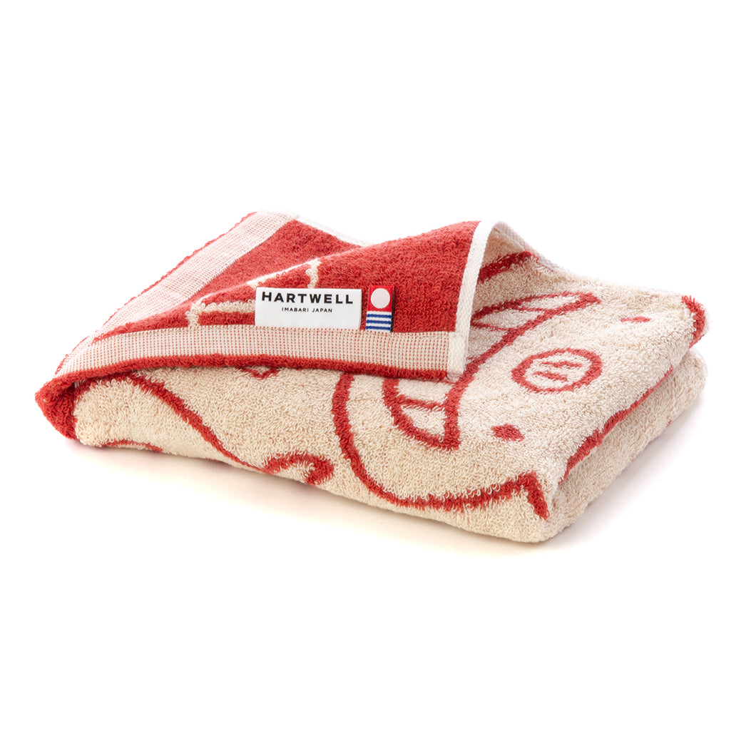 simple b peace2 フェイスタオル｜今治の老舗タオルメーカー【ハート