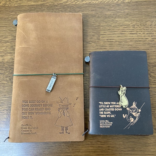 開封レビュー】リトルミイのトラベラーズノートを買ったので見てほしい