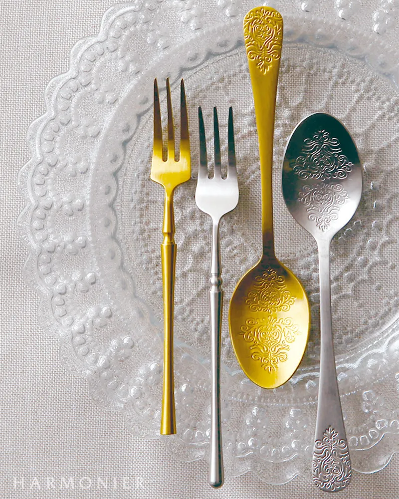 アラベスクティーフォークゴールド｜輸入食器・雑貨の通販 | 輸入雑貨