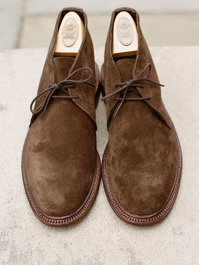 Dark Brown Unlined Chukka Boot by Alden– Harrison Limited