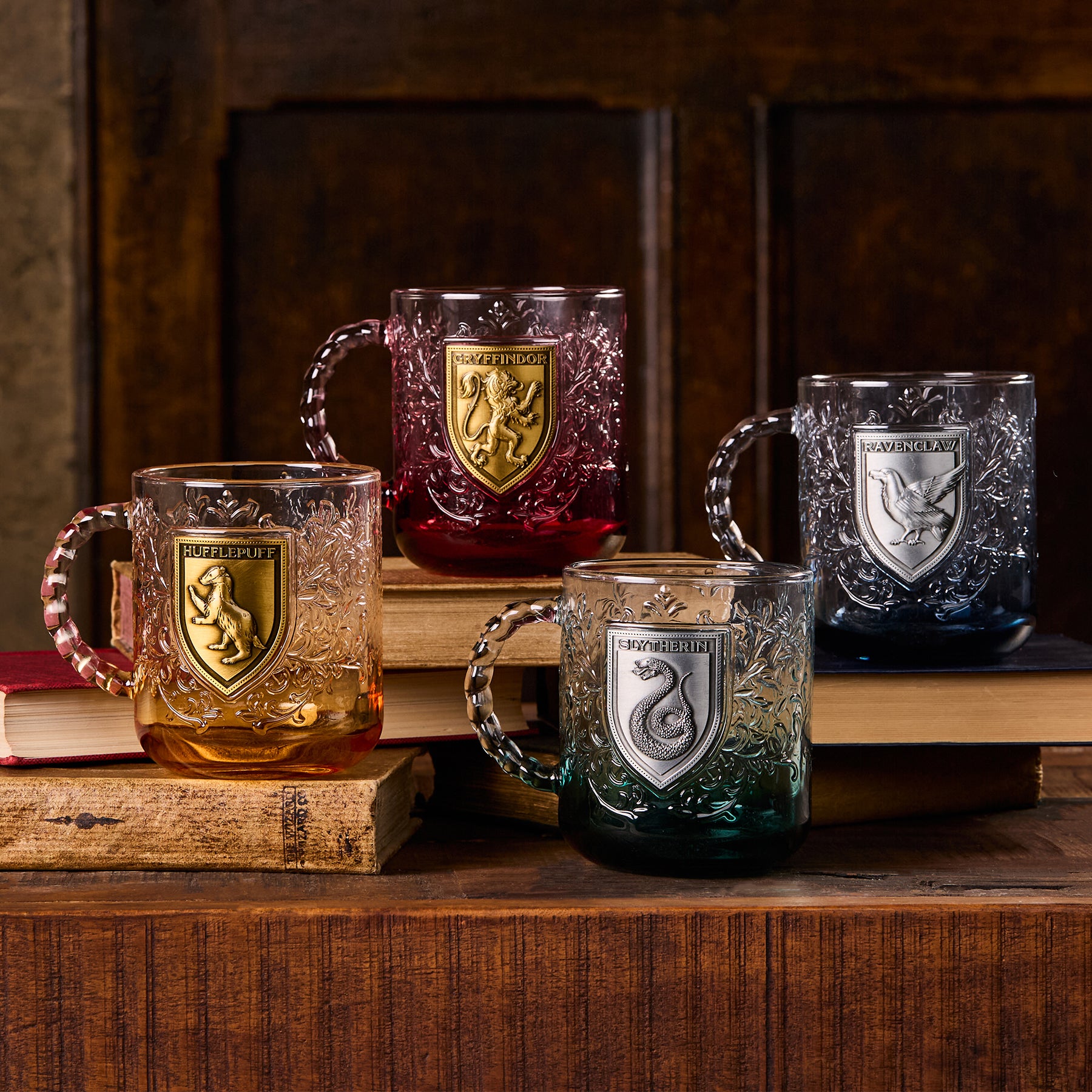 ハウスマスコット グリフィンドール グラス マグカップ｜ハリー