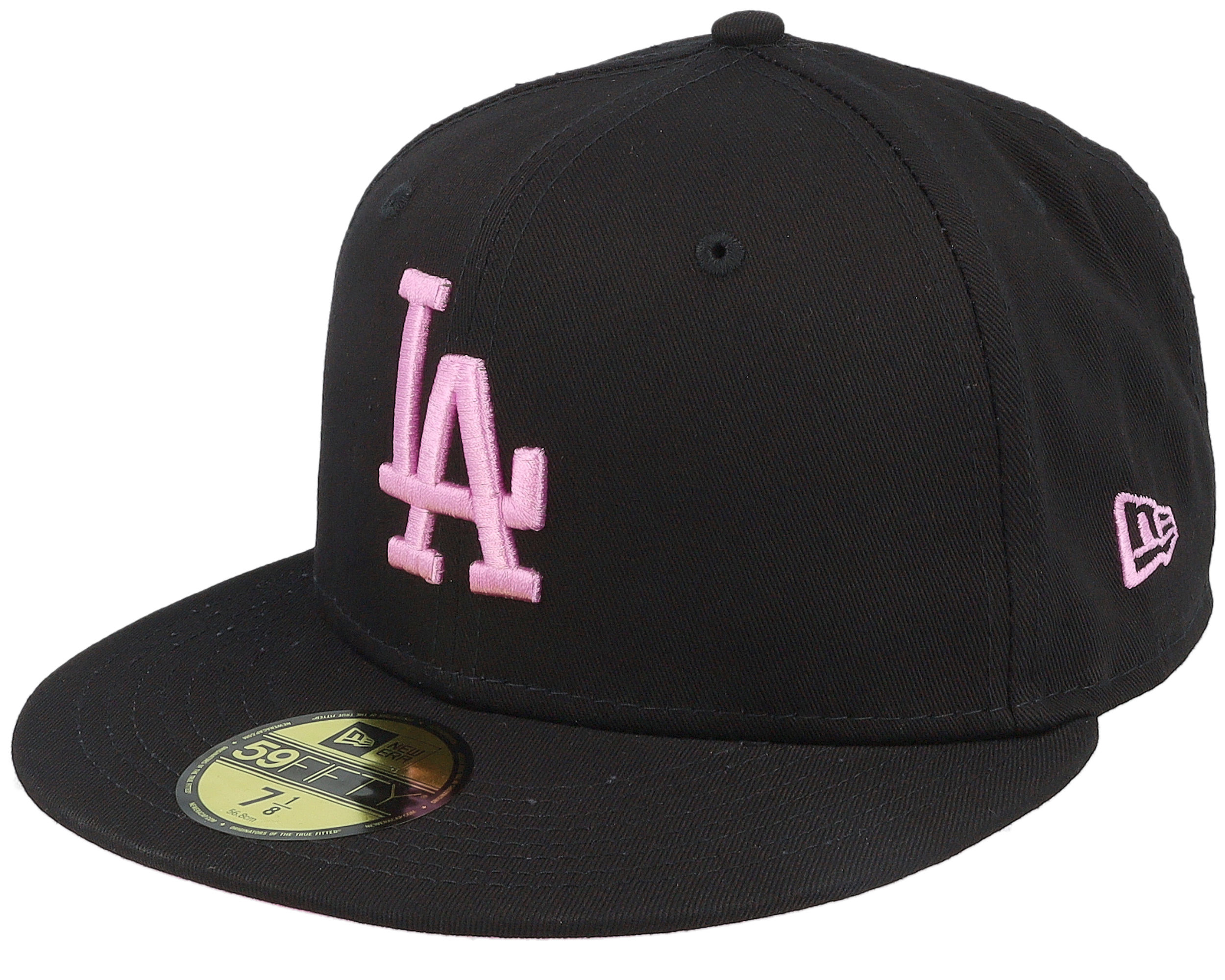 Los Angeles Dodgers League Essential 59FIFTY Black/Pink Fitted