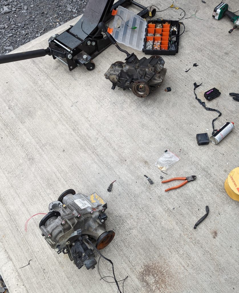 JB23 ジムニー 後期トランスファー載せ替え | 乗り物オタクくん