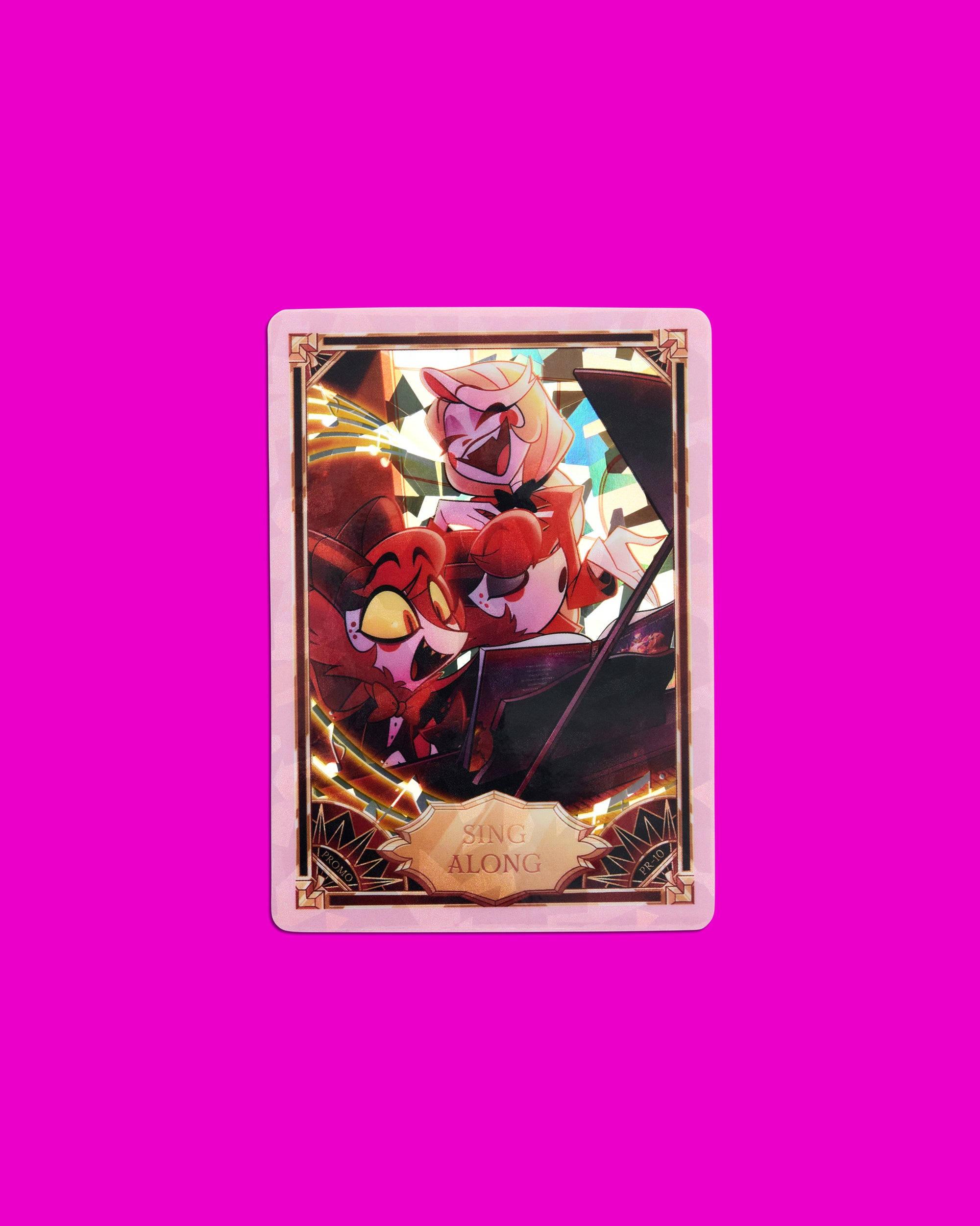 Hazbin Hotel Trading Cards Sing Along Promo Card (PR-10) | Hazbin