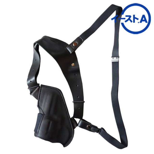 kokusai ショルダーホルスター ミリタリー トイガン 木製グリップ